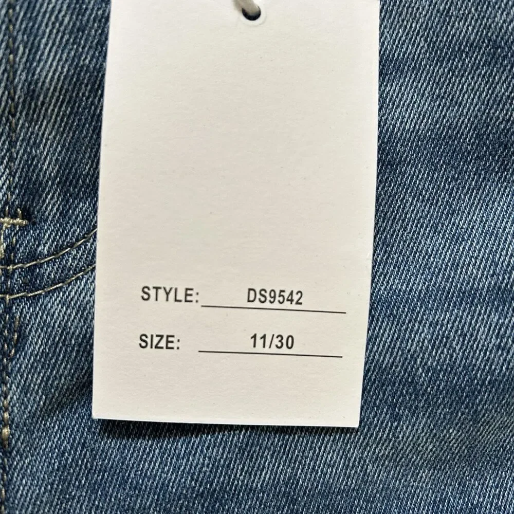 NWT Disclosure Slim Straight Jeans - Blue - 11/30 (DS9542)